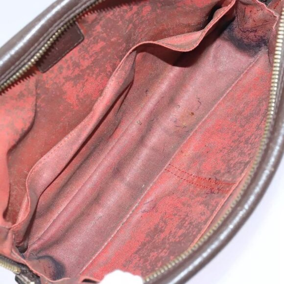 LOUIS VUITTON Damier Ebene Trousse Toilette25 Clutch Bag N47624 LV Auth 90282 - Picture 11 of 16